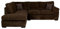 Sofa Selection Jumbo Cord Elegant L Shape 4-Seater Left-Facing Corner Sofa Set, Your Comfort Haven in the Living Room, Our Stunning Jumbo Cord Sofa Collection (Left Hand Facing, Brown)