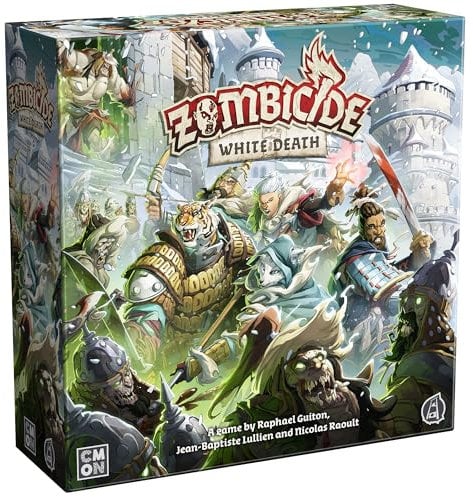 CMON | Zombicide: White Death | Board Game | Ages 14+ | 1-6 Players | 60+ Minutes Playing Time