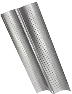 Alipis Bandeja De Hornear Francés De Inoxidable Antiadherente Ranuras Herramienta De Cocina Para Hornear Color Plateado