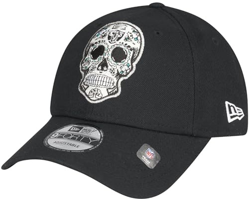 New Era 9Forty Snapback Cap - Sugar Skull Las Vegas Raiders