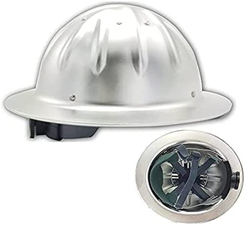 Aluminiumhelm, Arbeitshelm, Aluminiumlegierung, Vollrand-Schutzhelme, technische Schutzhelme, Verstellbarer Schutzhelm, Bauhelm, Aluminium-Harthelm