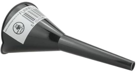 Fuel Funnel with Fine Mesh Filter and Handle for Easy Refilling - Thick Plastic Fuel Funnel for Petrol, Diesel, Oil, Ad-blue, Water, Screen Wash (Angle Top)