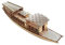 BESTonZON Holzboot- bastel Set für Kinder holzschiff modellbausatz Boot Dekoration Bastelset für Kinder Spielzeug DIY Boot Ornament aus Holz Boot Modellbau Holzbootmodell