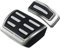 dmSJEr Auto Pedale Set für Audi New A4 B9 2016 2017 2018 Gaspedal Bremspedal und Kupplungspedal,normal-B 2pcs at Without Rest/