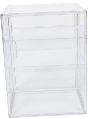Ciieeo Transparente Bäckerei Vitrine Mit Magnetischer Tür Verstellbare Brotaufbewahrungsbox Für Brot Und Gebäck Präsentationsbehälter Für Arbeitsplatte