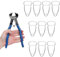 10pcs Miter Spring Clamps, Miter Clamps for Trim Corner Clamps for Woodworking Spring Clamps for Wood Trim & Molding Picture Frames