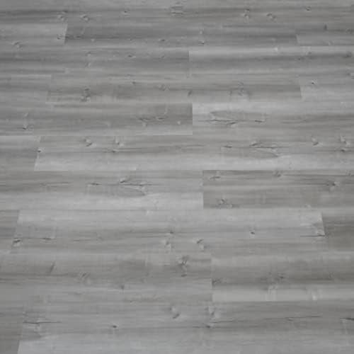 NUFLR Self Adhesive Floor Planks, Vinyl Flooring Grey Wood Effect Peel and Stick Floor Tile, Vinyl Floor Tiles for Kitchen Living Room and Bathroom Planks 30X300cm (0.9m²)