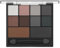 Professional Smokey Eyeshadow Palette For Women - Matte, Long Lasting & Highly Pigmented Black Eyeshadow Makeup With Waterproof Formula & Dual-Ended Applicator