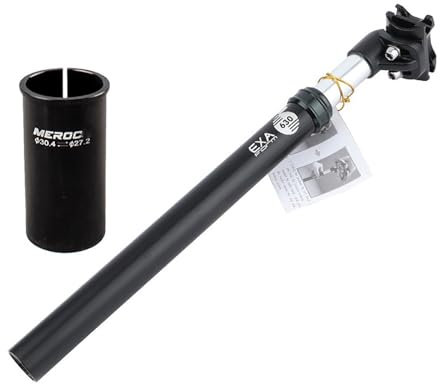 Sattelstütze Gefedert [Ø27,2/28,6/30,0/30,4/30,8/31,6/33,9mm], Fahrrad Sattelstange Federsattelstütze aus Aluminiumlegierung für E-Bike,MTB,Downhill,Trekking Citybike