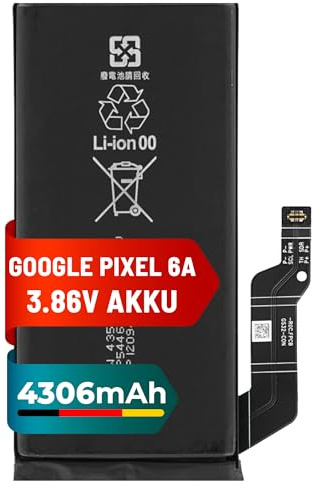 Mpsmobile® Akku für Google Pixel 6a | 4306mAh | Original Ersatzbatterie