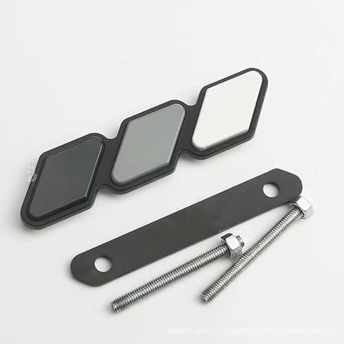 YUEXIANGJING Streifen Kühlergrill für Audi Q7 (Typ 4M) 2019-2024, Frontgrill Einsätze Kühlergrill Zierleiste Grille Insert Trim Strips,Grey
