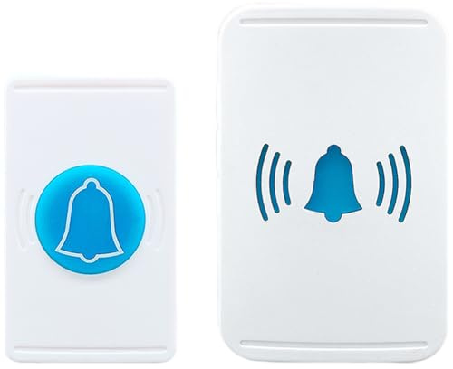 doorbell, long range remote chime,outdoor waterproof,battery doorbell for IDEAL for Outdoor and Kitchen with Wireless and Doorbell providing reliable performance rain or bedroom. multiple chime