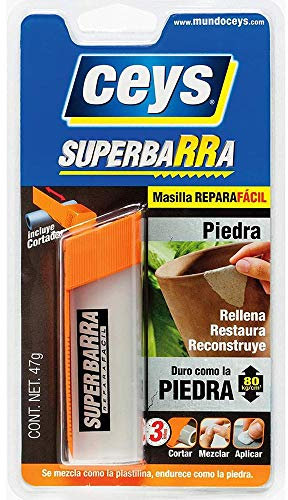 Ceys - Super Barra para piedra - Rellena Repara y Reconstruye - Masilla arregla todo