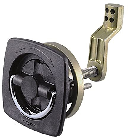 Perko 0932DP1BLK Flush Mount Latch - Black