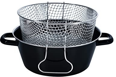 Riess poêle coupe-frites poêle à frire-frites-poêle avec sélection de diamètre différents, 20 cm