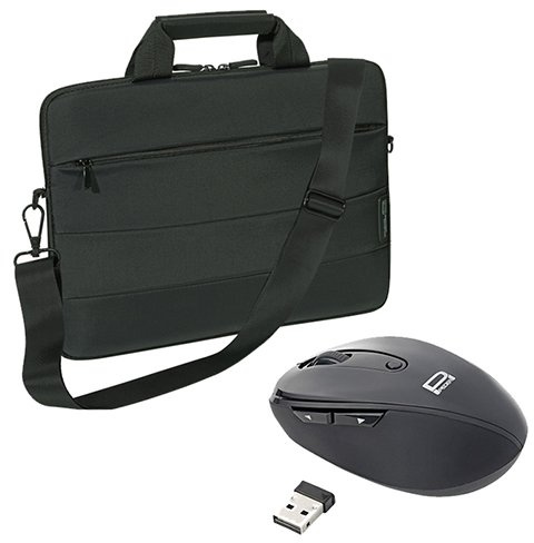 PEDEA Ultrabook Tasche mit Maus 13,3 Zoll (33,8 cm) schwarz