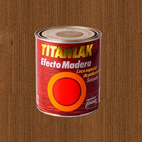 Lacquer Holzeffekt Titanlak - 375 ml, Eichenholz