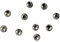 SLV mechanische Komponente STOPPER für Stahlseil 075mm inkl. Madenschraube M4x5 10 Stück / grau