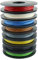 Xenterio Litzen-Sortiment, 0,50mm², 8x10m Schaltlitzen auf Kunststoffspulen, 8 Farben