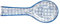 Nicola Spring Hand-Printed Kitchen Spoon Rest - 26.5cm - Navy Decorative Porcelain Floral Pattern Kitchen Tableware Utensil Cutlery Rest for Cooking, Wooden, Tea Spoons