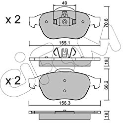 Cifam 822/336/2 Brake Pads