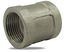 Manchon femelle/femelle en inox 316-3/4''