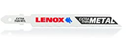 LENOX Tools 1991577 T-Shank Extra Thin Metal Cutting Jig Saw Blade, 3 5/8 x 3/8 32 TPI, 3 Pack