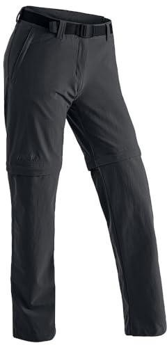 Maier Sports NATA 2, Damen Wanderhose, Wasserabweisende Zipp-Off-Hose | Für Trekking und Hiking, Dryprotec für schnelles Trocknen, Praktische Zipp-off-Funktion, Perfekt für das ganze Jahr