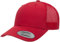 Yupoong Unisex Einzeln Trucker-Mütze, Rot/Ausflug, einfarbig (Getaway Solids), Einheitsgröße