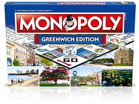 Greenwich Connecticut CT Monopoly Brettspiel
