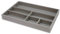 Osco Faux Leather Drawer Organiser - Grey