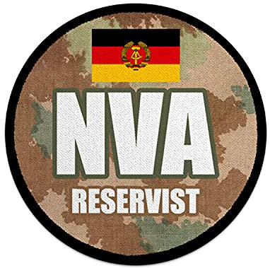 Copytec 9cm Patch NVA Reservist DDR Tarn Nationale Volksarmee Armee Ost #37228