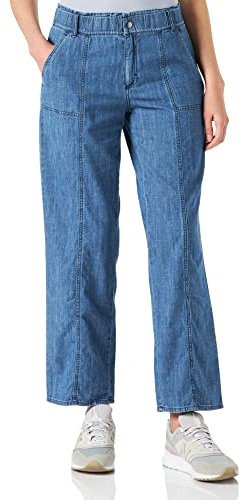 BRAX Damen Style Maine Shortened Jeans, Clean Light Blue, 29W / 32L EU