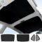 TOPABYTE Parasol de Techo para Tesla Model 3 Highland 2025 2018-2024, Parasol de Vidrio para Techo Solar, Aislamiento de Ventana, Protección UV y Térmica, Negro (Producido en China)