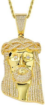 GALsor Menschlicher Avatar Anhänger Anhänger Übertriebene Hip Hop Schmuck