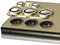 PaceBid Camera Lens Protector for Samsung Galaxy S24 Ultra [Scratch Resistant] [HD] [Ultra Thin] [No Bubbles] Tempered Glass Back Camera Protection for Samsung Galaxy S24 Ultra - Gold