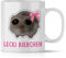 mindmonkeys® Sad Hamster Meme Lustige Tassen Hamsti Lustige Sprüche Tasse | Lecki Bierchen | Keramik 300 ml