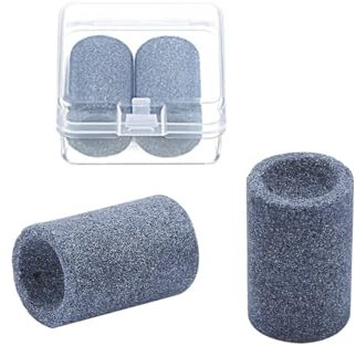VilaGi Dart Sharpener, 2 Pcs Darts Sharpener Dart Point Sharpener,Round Dart Tip Sharpening Tools for Metal Dart Tips,Darts Gifts Sand Stone Darts Burrs Remover Tool with Storage Box for Men