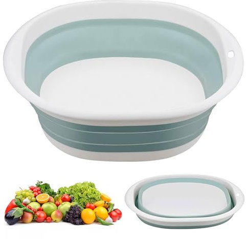 bellmeanin Collapsible Washing Up Bowl,