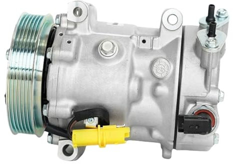 SD7c16 Compressore Aria Condizionata AC Compatibile for Peugeot 207 208 308 3008 508 5008/Citroen C3 C4 C5 9800839580 9800840180 9819711680 9822826880