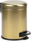 Tatay Poubelle Salle Bain avec Pédale 5L | Design Élégant et Compact | Fermeture Amortie | Seau Intérieur Pratique | Acier Inox de Haute Qualité – Or