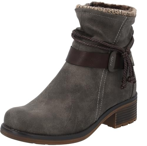 Palado Damen Stiefeletten Saraia - modische Boots - leicht gefütterte Stiefel - bequeme Ankle-Boots