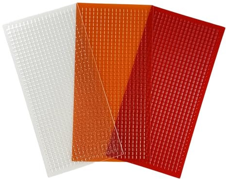 Flylin Car Lens Repair Kit, Auto Lens Tail Light Repair Kit with 3 Colors, Auto Headlight Tail Light Repair Tape for Broken Taillight Rear Lens Turn Brake Lights(Red Orange Clear)