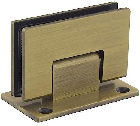 BCJMKDX Glasscharnier， 304 Edelstahl Glas Klemme Ziehen Schiebetür Tür Scharnier Schrauben Bad Klemme Clip Dusche Glas Türen Hing Glas Scharnier