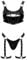 Black Level Damen Vinyl Lack Top Set Schwarz S