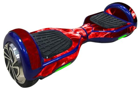 Hoverboard Cover Wrap - Stylish Scooter Protective Skin, Easy Fit Shield | Abnehmbarer Aufkleber 6,5 Zoll Selbstausgleichsbrett, langlebiger Oberflächenschutz Custom Look SOOK für Fahrer Pendler Teena