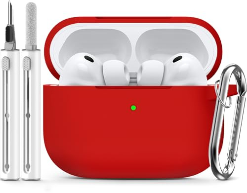 Inesore Compatible with AirPods Pro 3 Hülle - Noble Red