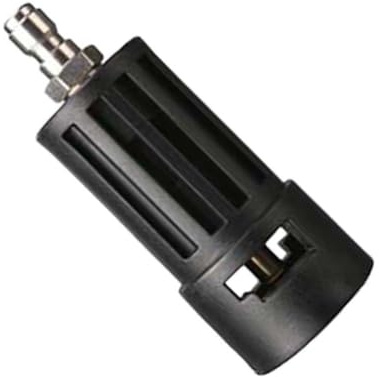 For Karcher Pressure Washer Adapter: Converts T-Clip to 14 Quick Connect Head for K-Series (K2–K7) & SLP Models, Stainless Steel and Plastic, 2500 PSI Rated