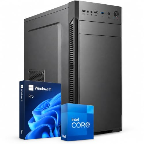 PC Fisso Intel Core i7-8700 • Quadro P400 2 GB • RAM 16GB • SSD 500GB | Computer Fisso Pronto all'Uso • Pc Desktop con Scheda Video Dedicata • RAM DDR4 • WiFi AC • Bluetooth • Windows 11 Pro