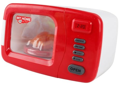 TUXCAXI Mini Four à pour Micro-Ondes Jouet pour Enfants conçu pour Offrir des expériences de Cuisine réalistes et Un Apprentissage ludique. Ce Petit